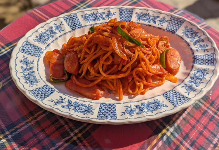 レトロなナポリタン